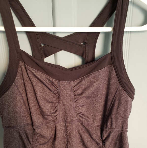 Athleta tank top with back cut out! Sz. small - Picture 2 of 5